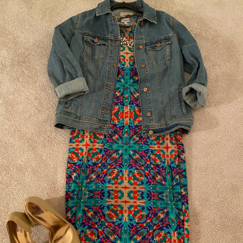 LulaRoe Julia Dress RARE 😍